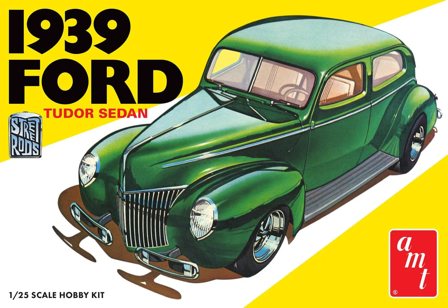 AMT 1939 Ford Sedan Street Rod 1/25 Model Kit