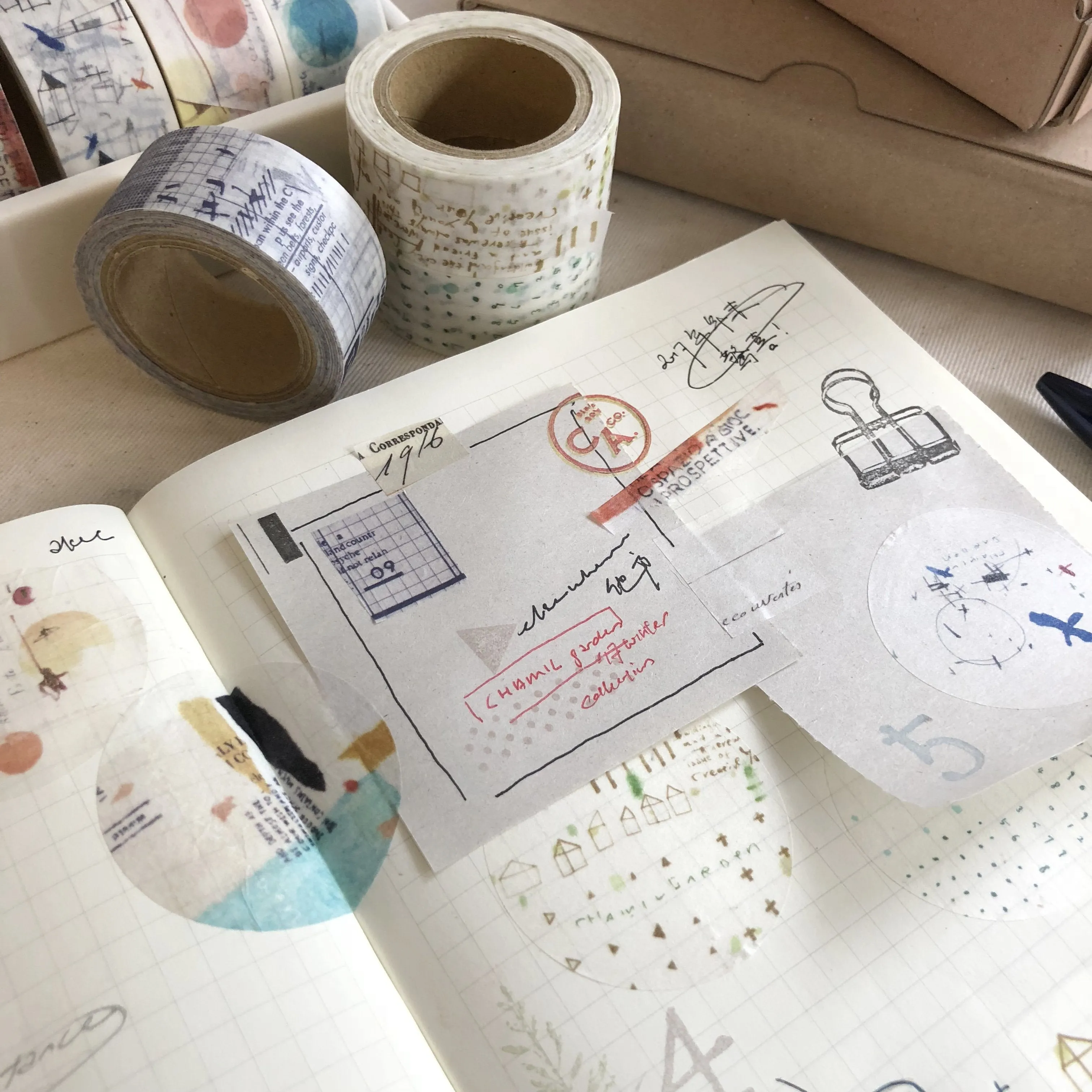 Chamil Garden Washi Tapes - Elsewhere