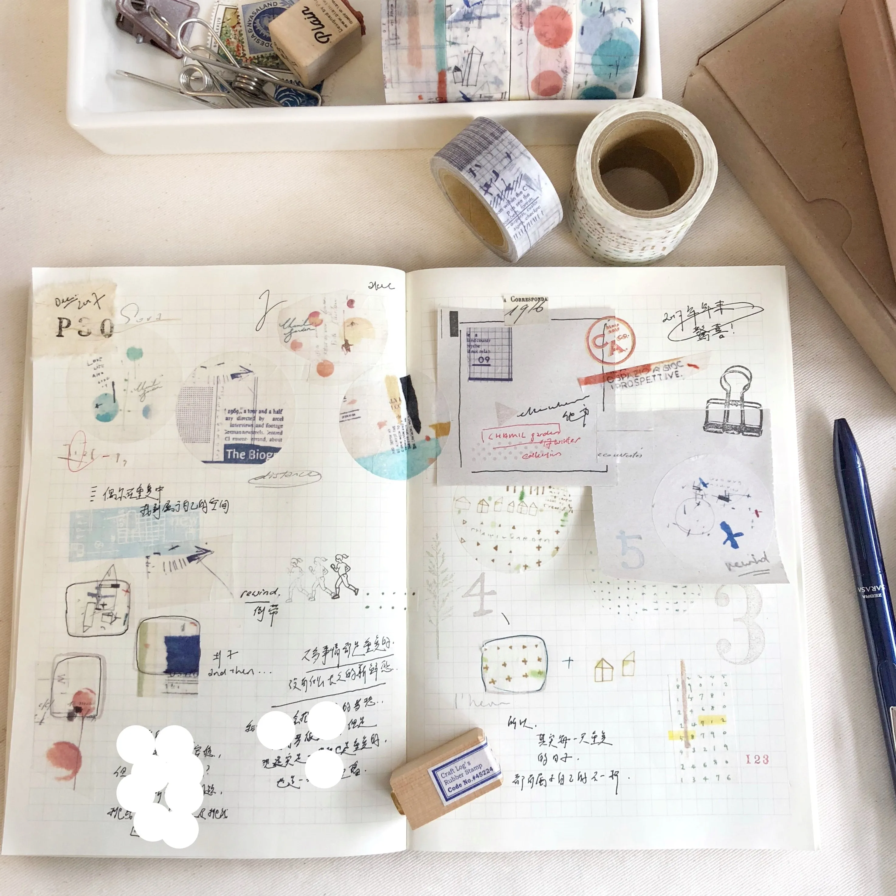 Chamil Garden Washi Tapes - Elsewhere