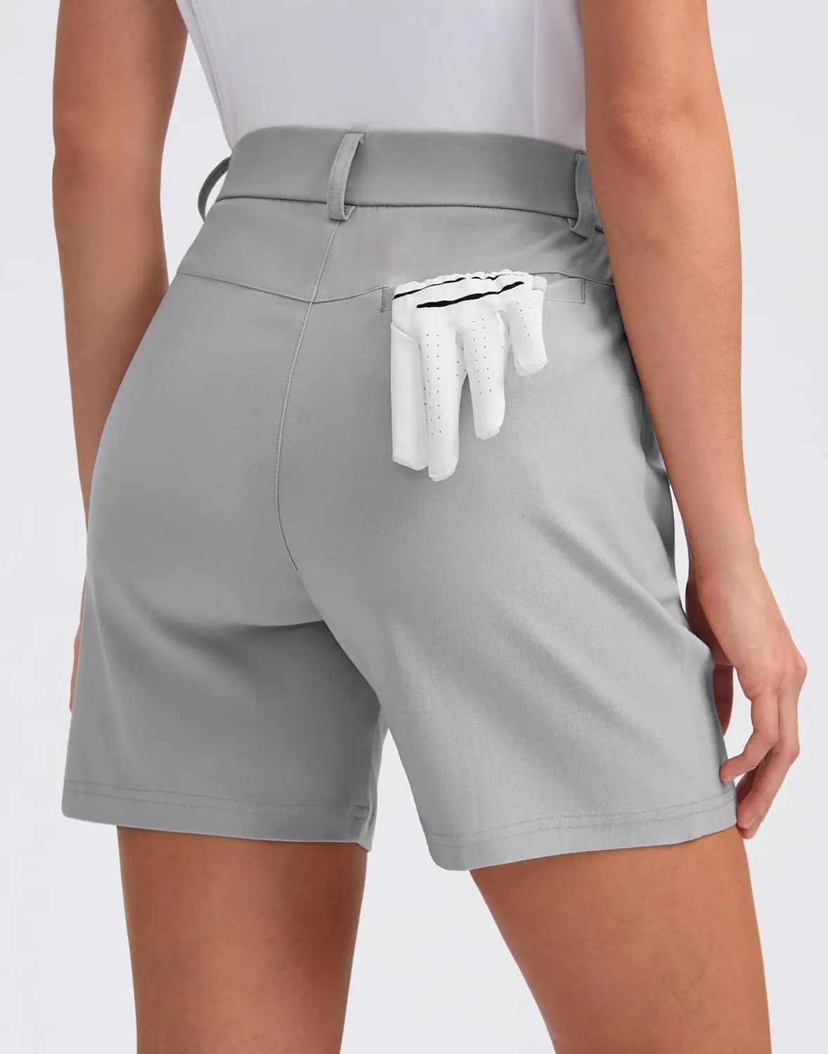 G Gradual 5" Women's Golf Shorts Stretchy Lightweight Outdoor Hiking Shorts with Pockets Shorts for Women Casual Summer