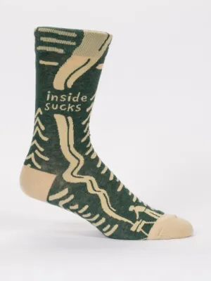 Inside Sucks Men's-Crew Socks