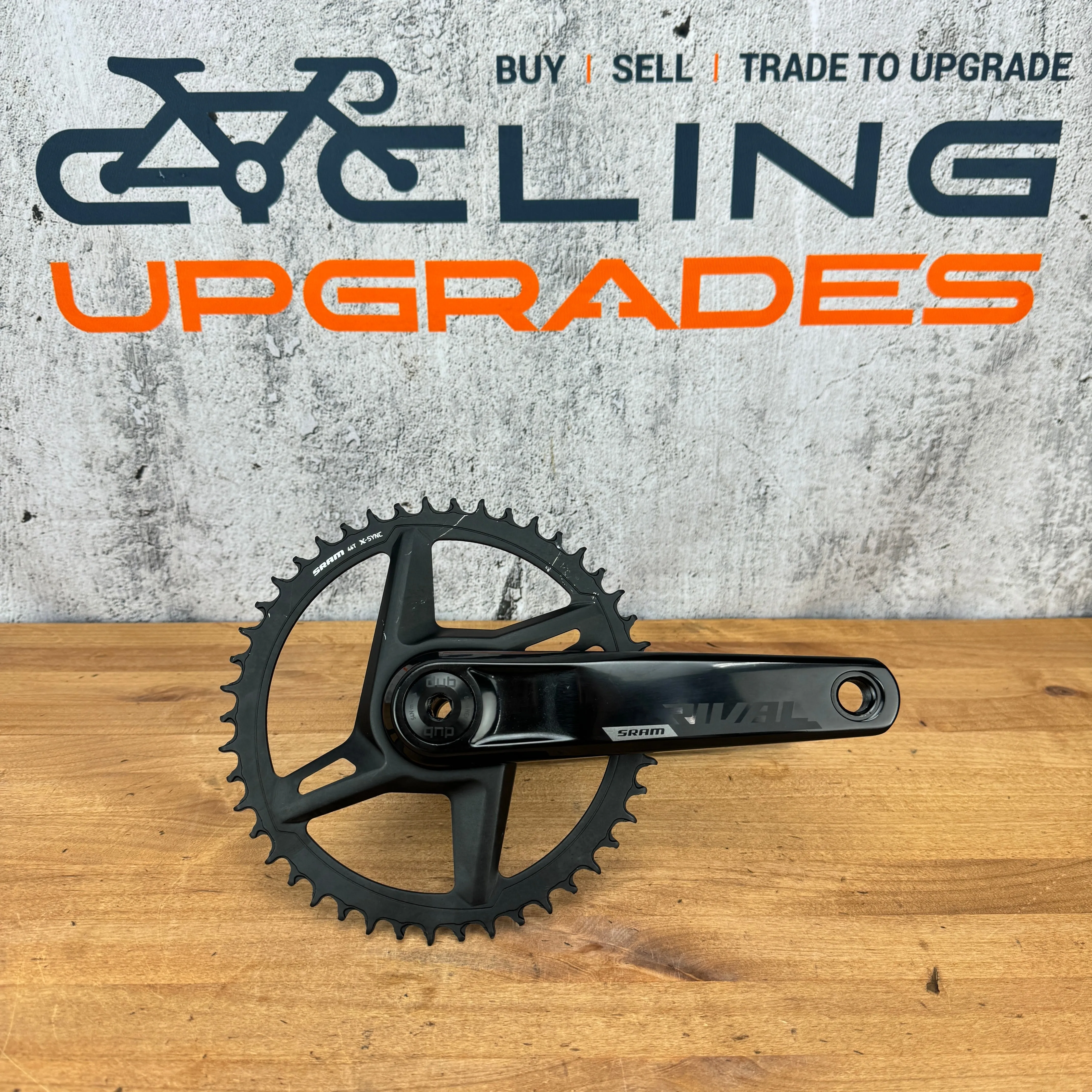 Low Mile! SRAM Rival AXS 29mm DUB Wide 172.5mm 46t 12-Speed Alloy Crankset