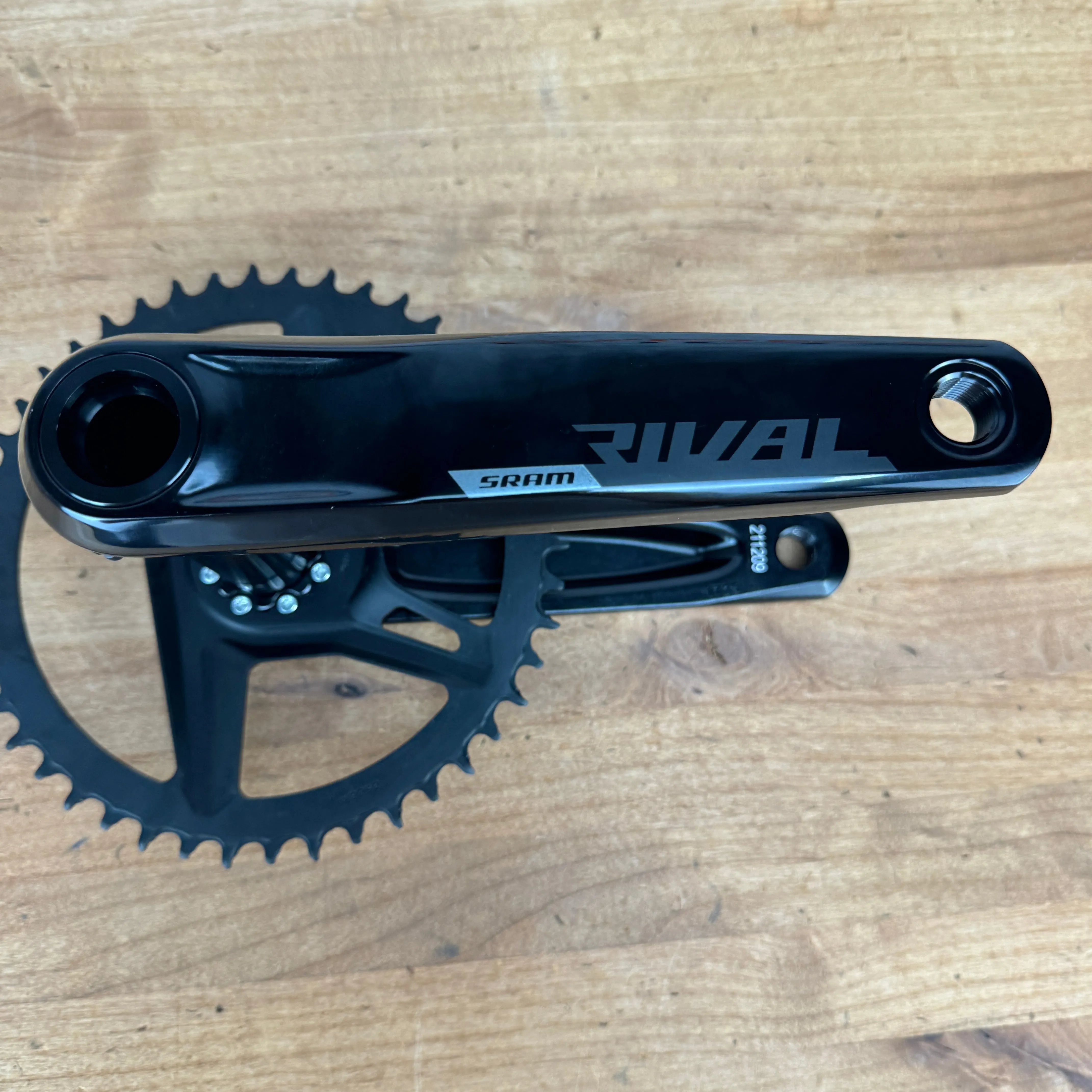 Low Mile! SRAM Rival AXS 29mm DUB Wide 172.5mm 46t 12-Speed Alloy Crankset