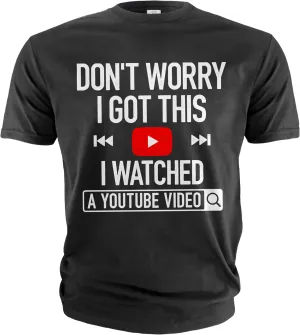 Men's Funny T-Shirt DIY Shirt Mechanic Engineer Garage T-Shirts Humorous Gifts Father's Day Tee