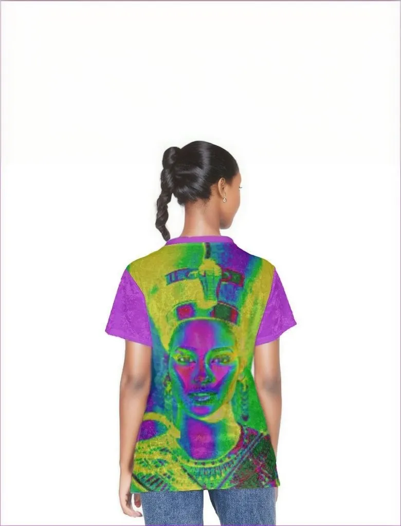 Origins of A Queen Glitter Look Womens Tee