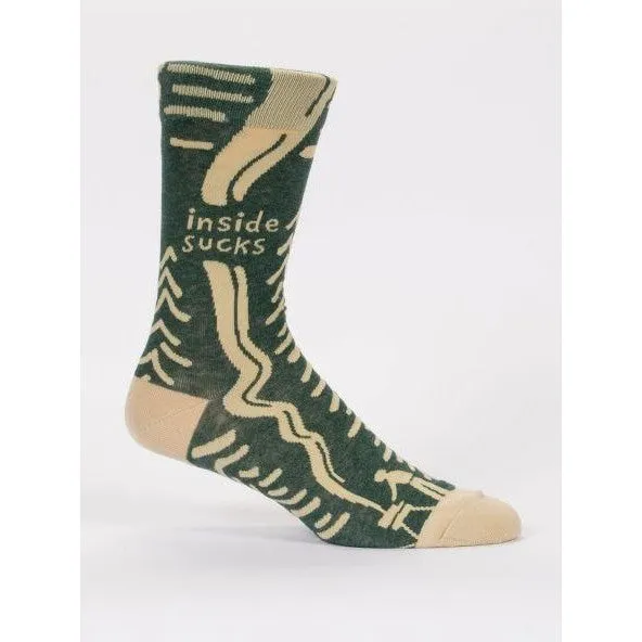 "Blue Q" Men's Socks - Inside Sucks