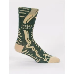"Blue Q" Men's Socks - Inside Sucks