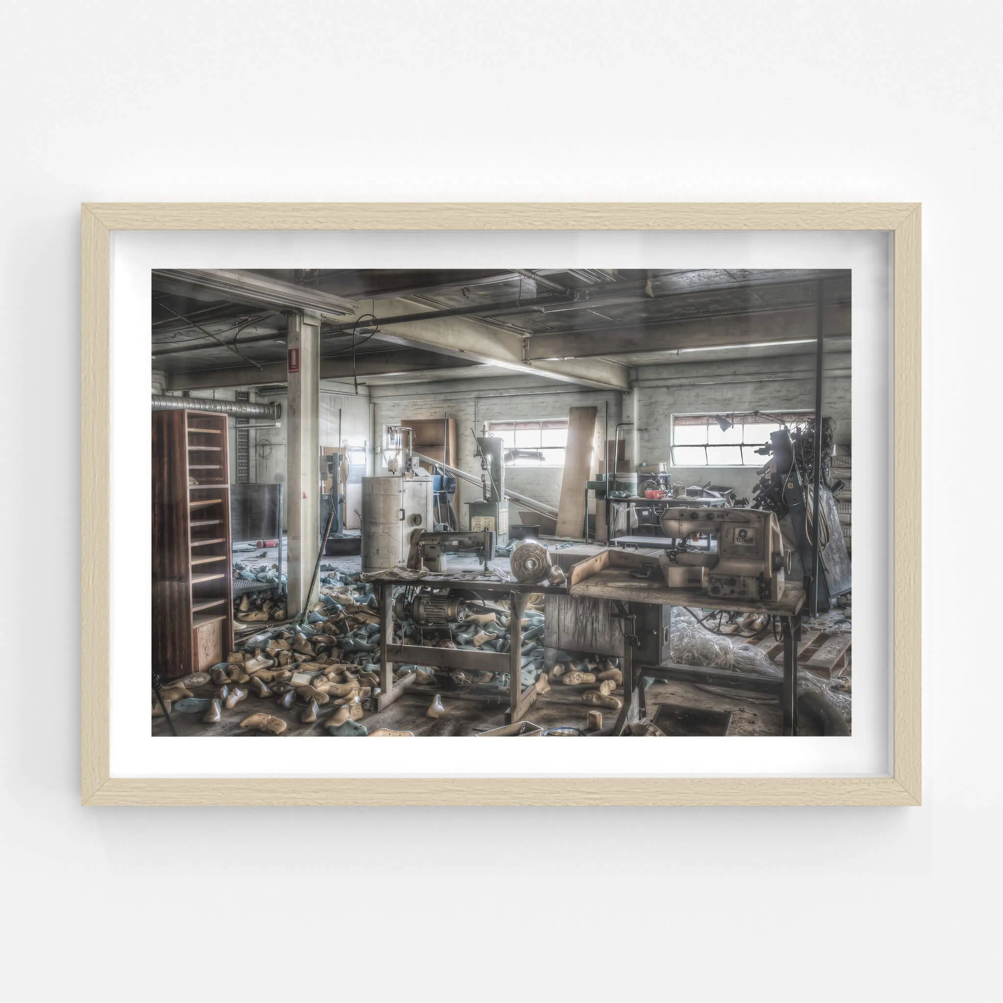 Sewing Desk | Abandoned Shoe Factory