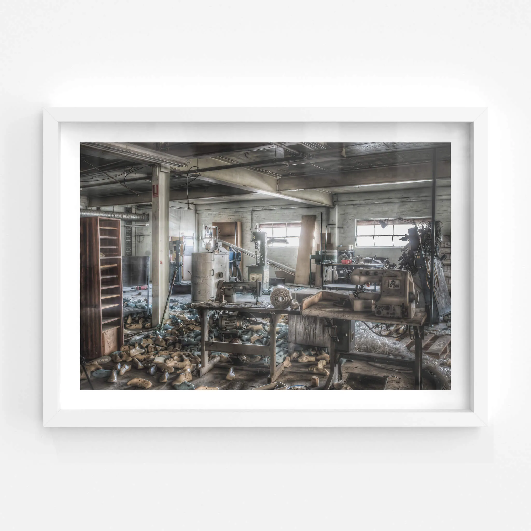 Sewing Desk | Abandoned Shoe Factory