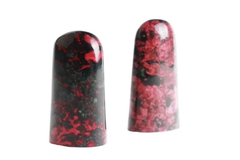 THE CUPID - Natural Peach Blossom Collectors Seal Stone