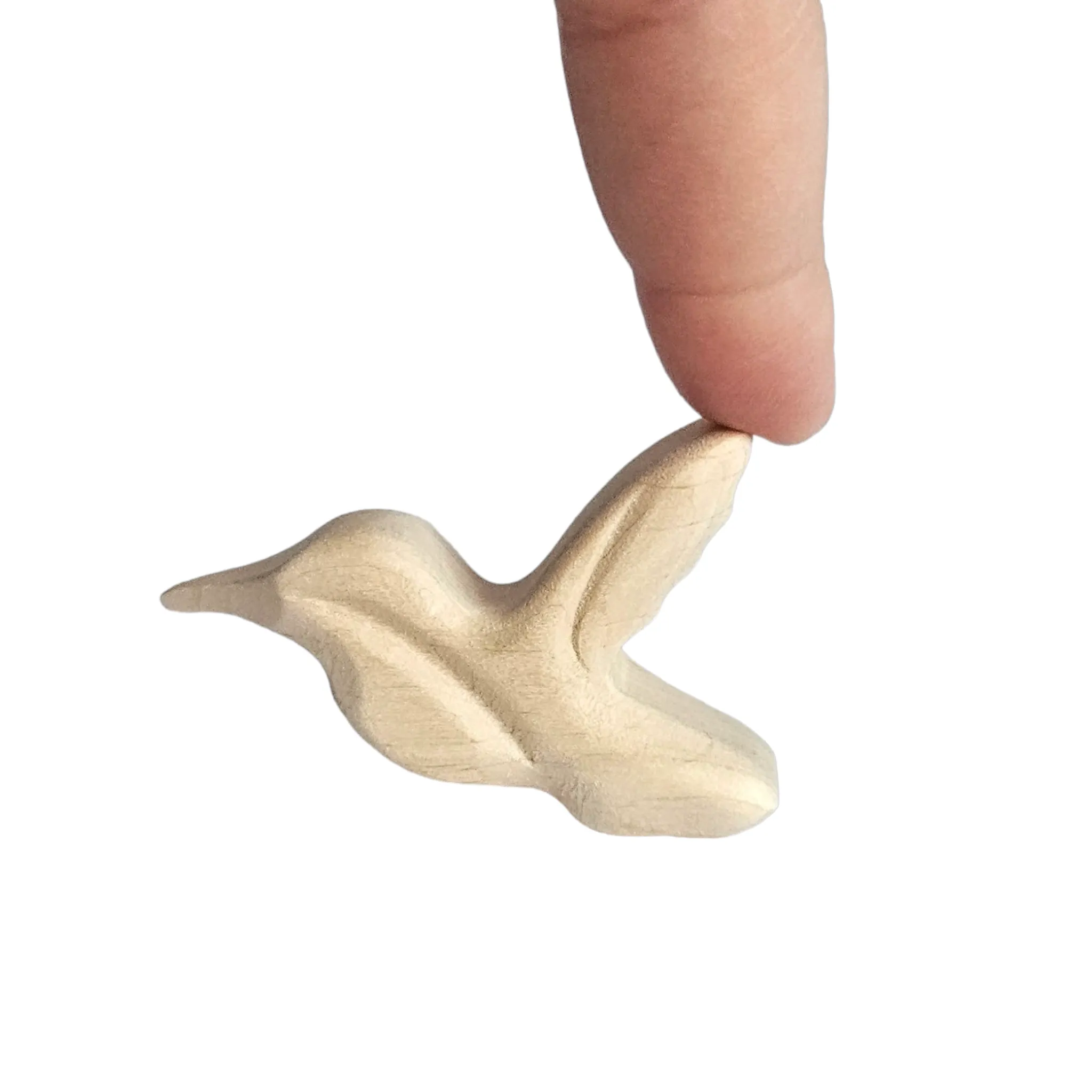 Wooden Hummingbird