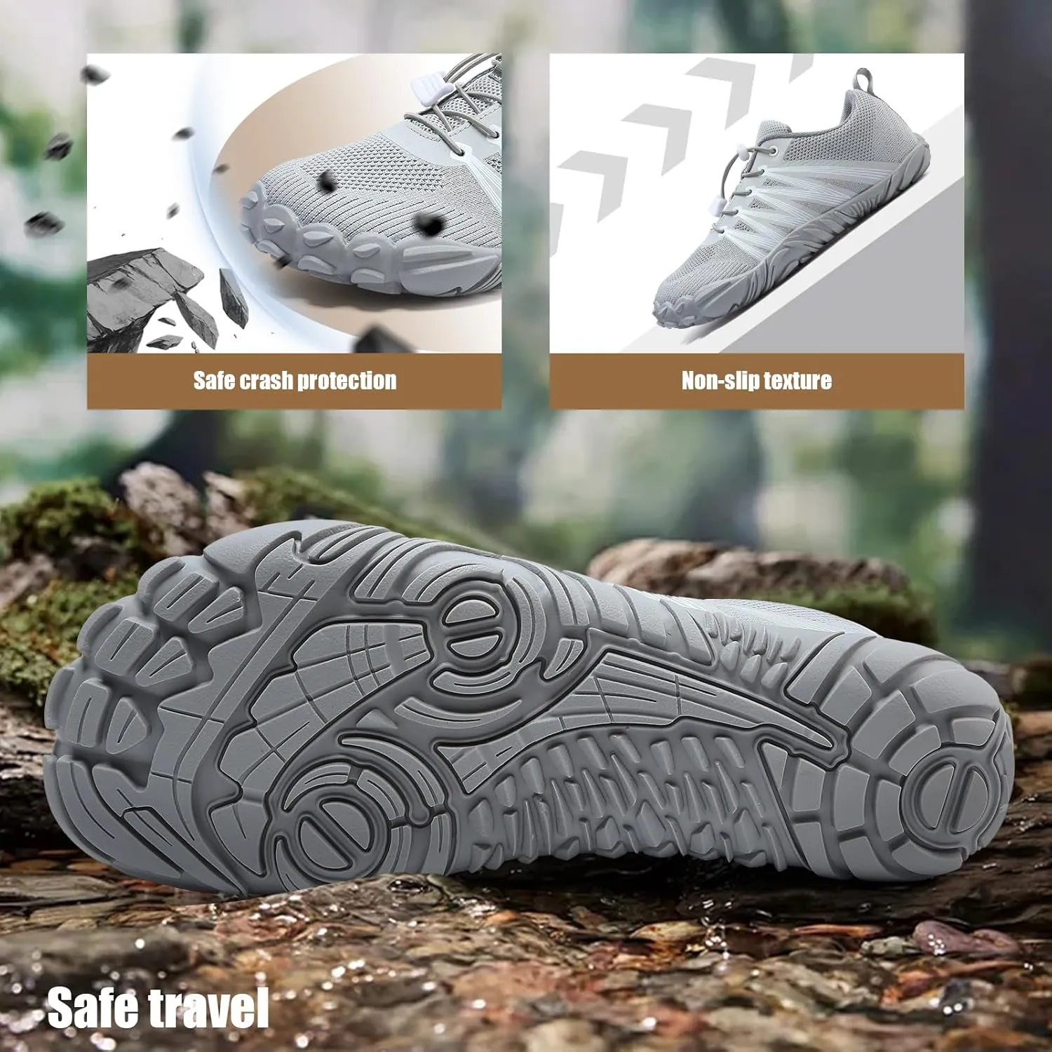 ziitop Barefoot Shoes Women Men Minimalist Shoe Wide Toe Box Zero Drop
